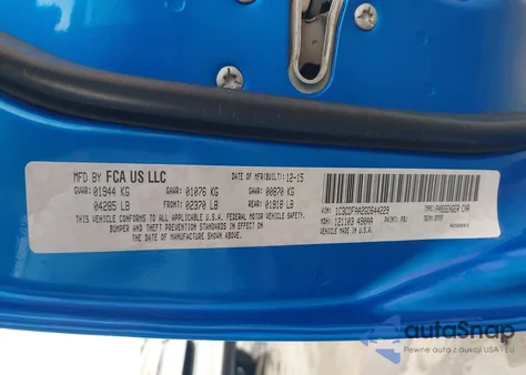 2016 Dodge Dart Se from USA, damaged, VIN 1C3CDFAA2GD644229